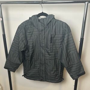 RipZone Core 5000MM Youth Lined Hooded Winter Ski Snowboarding Jacket Size Small